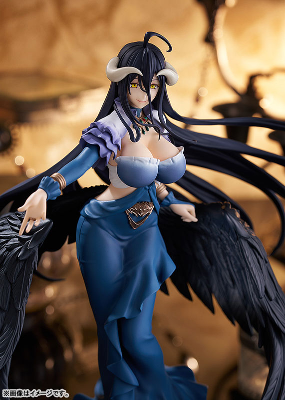 POP UP PARADE SP Overlord Albedo Jet Black Dress Ver. Complete Figure(Pre-order)