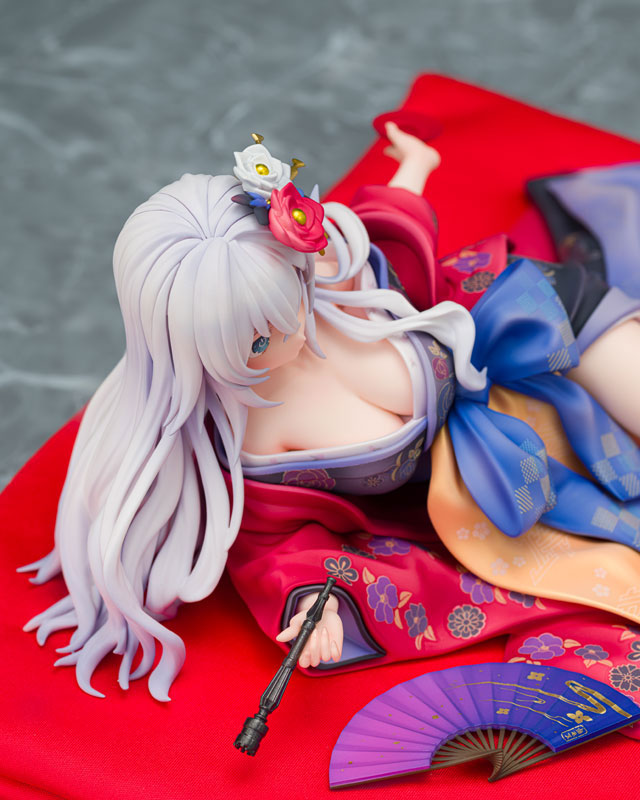 Neptunia x SENRAN KAGURA: Ninja Wars Black Heart Kimono Ver. 1/7 Complete Figure(Pre-order)