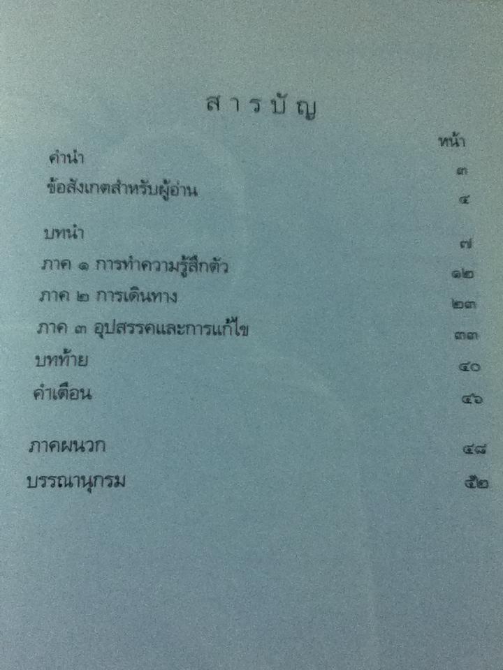 คู่มือการทำความรู้สึกตัว/ หลวงพ่อเทียน จิตฺตสุโภ
