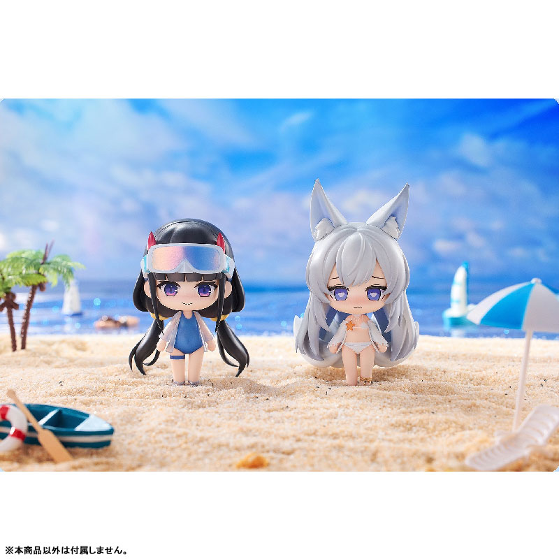 [Bonus] Azur Lane Summer Swimsuit Complete Model Chibi Figure Vol.1 Set of 3 Figures(Pre-order)