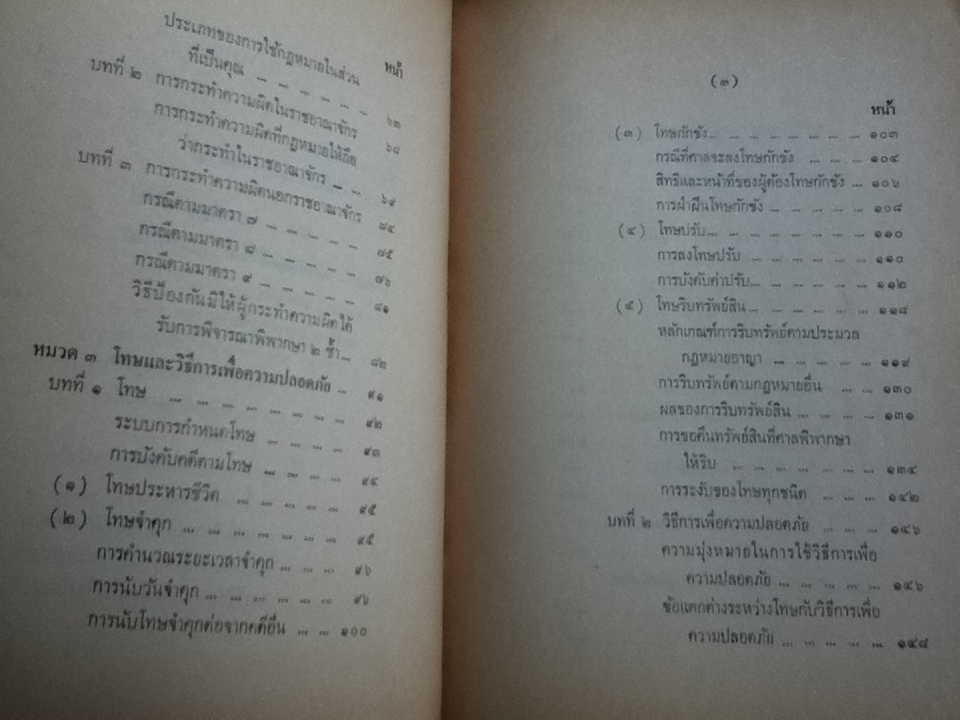 กฎหมายอาญา(ภาคบทบัญญัติทั่วไป) เล่ม1/ วินัย ทองลงยา และ เล่ม2/ สง่า ลีนะสมิต รวม 2 เล่ม