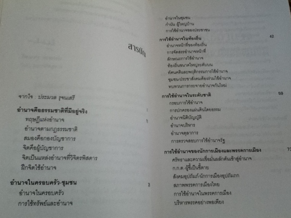 การใช้อำนาจเป็นธรรมชาติของมนุษย์/ ประมวล รุจนเสรี