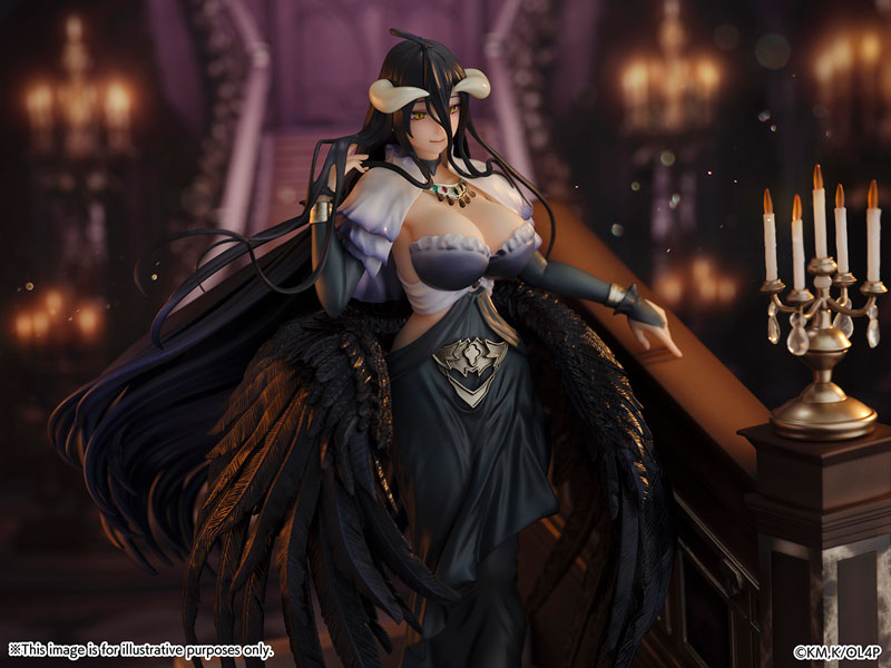 Overlord Albedo - Jet Black Dress Ver. 1/7 Complete Figure(Pre-order)