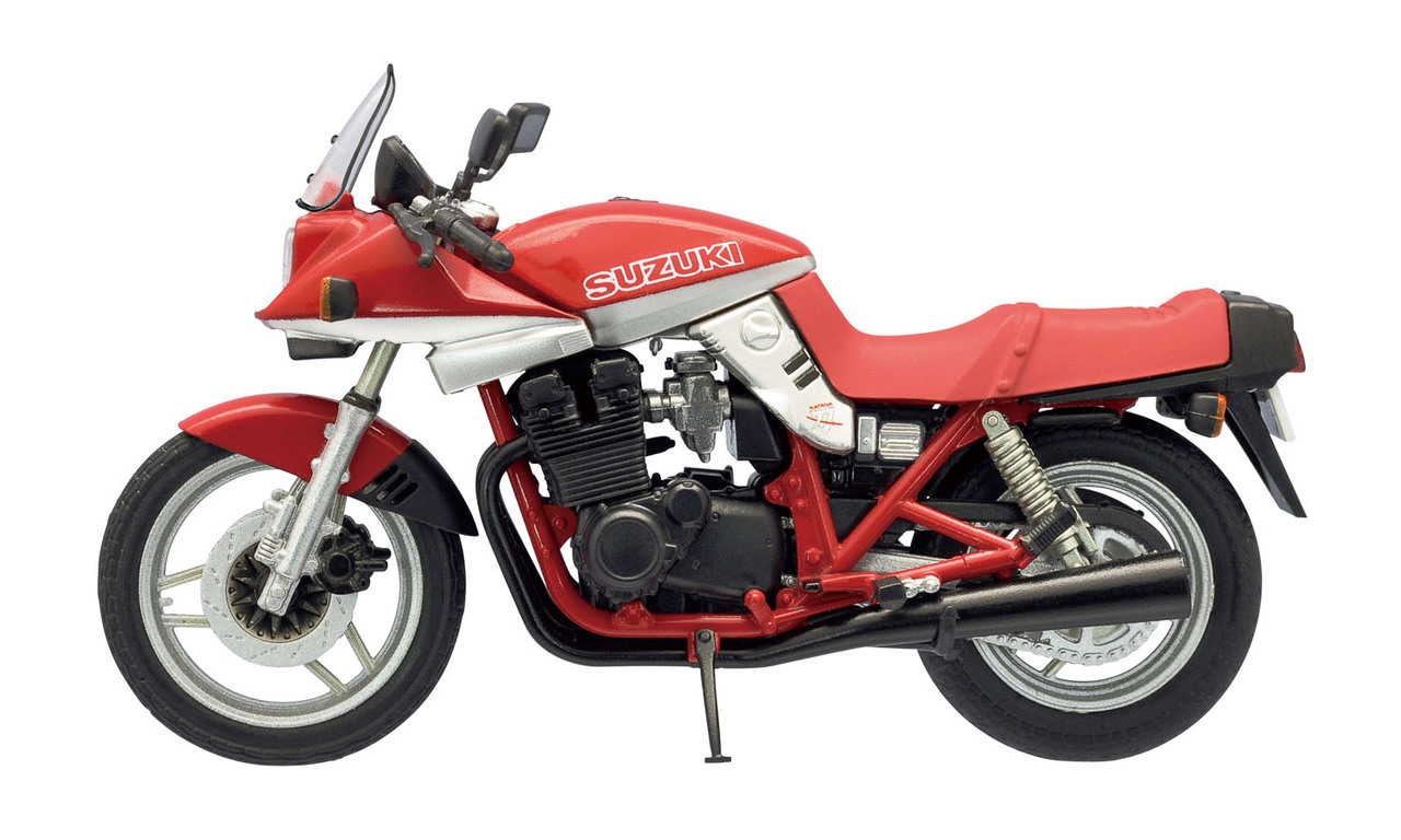 โมเดลมอเตอร์ไซด์จำลอง ยี่ห้อเอฟทอย ขนาด 1/24 ชุด F-toys Vintage Bike Kit Vol.2 Suzuki GSX1100S #05