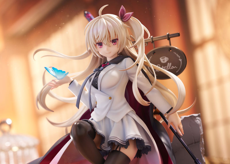 [AmiAmi Limited Edition] Cafe Stella and the Reaper's Butterflies, Akizuki Kanna, 1/7 Scale Plastic Pre-painted Complete Figure(Pre-order)