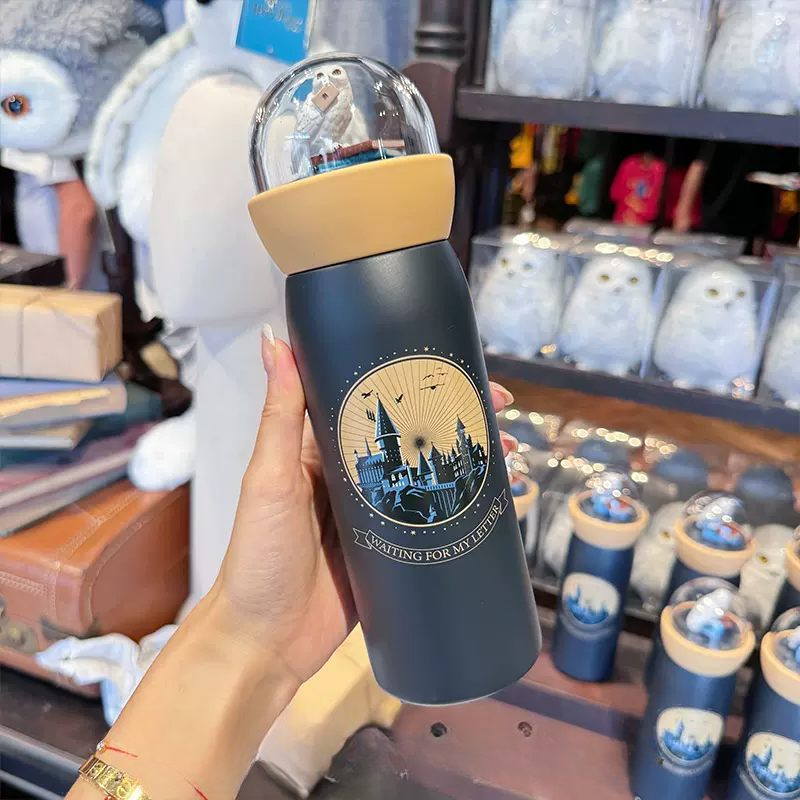 [Pre-Order] Harry Potter Snow Owl Hedwig bottle stainless ขวดน้ำสแตนเลสเฮ็ดวิก
