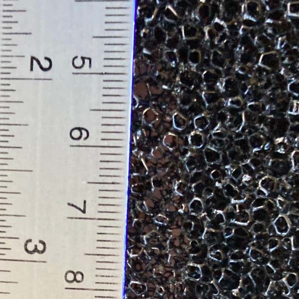 CF-100200-2020 ฟองน้ำกรองฝุ่น ขนาด 100x200x2.0 ซม. (20PPI)