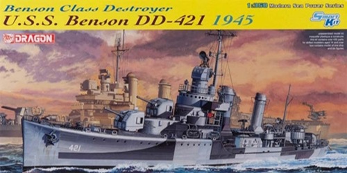 โมเดลเรือรบ Dragon Models 1/350 DRA1032 USS Benson DD-421 1945