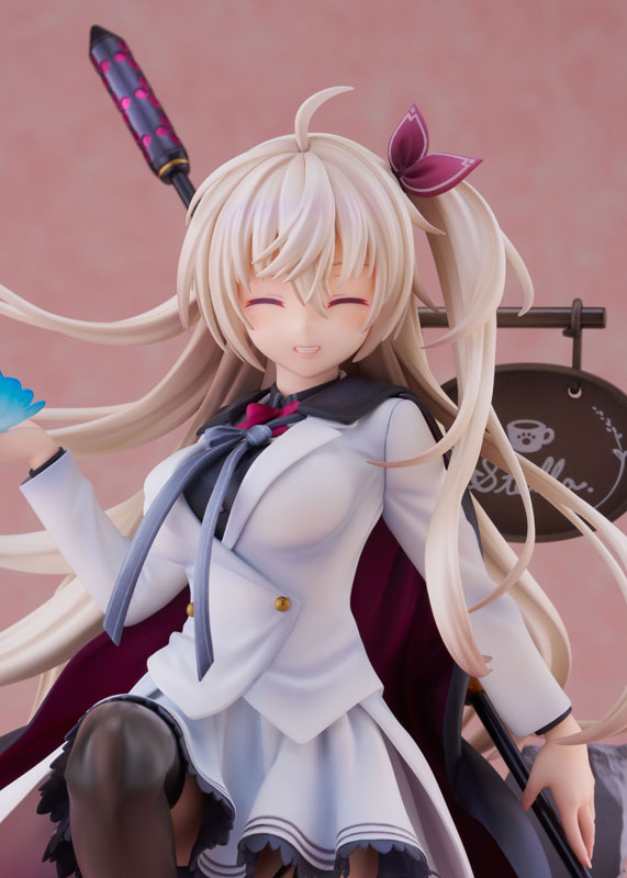 [AmiAmi Limited Edition] Cafe Stella and the Reaper's Butterflies, Akizuki Kanna, 1/7 Scale Plastic Pre-painted Complete Figure(Pre-order)
