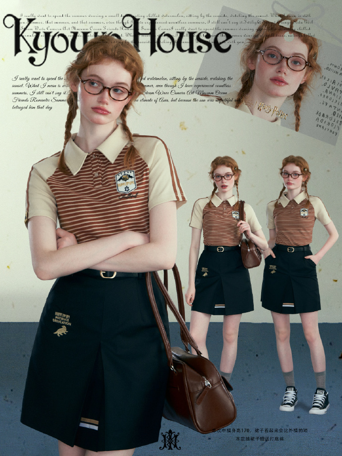 [Pre-Order] Kyouko x Harry Potter เสื้อยืด คอโปโล S/2024