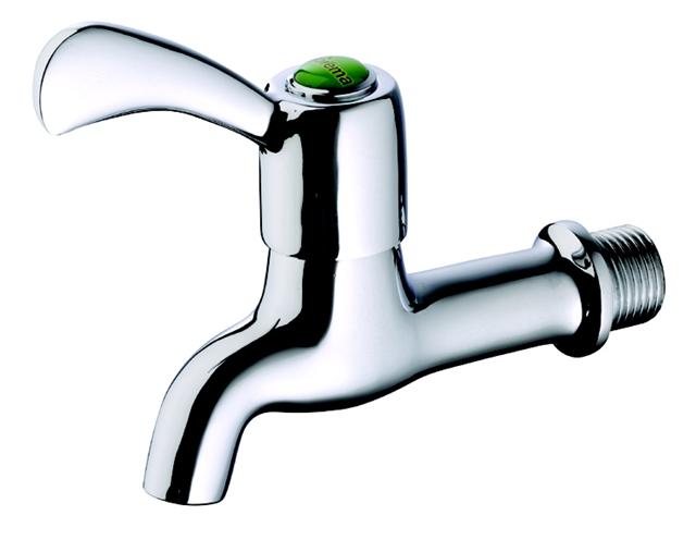 PM105Q4(HM) ก๊อกเดี่ยวติดผนังคอสั้น รุ่น Curio Series Q4