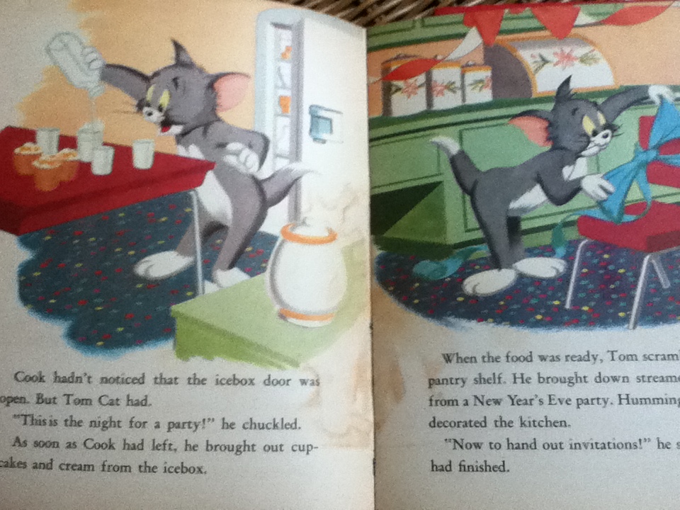 Happy Time Series No.36 BUGS BUNNY AND THE INDIANS และ No.40 TOM and JERRY'S PARTY รวม2เล่ม