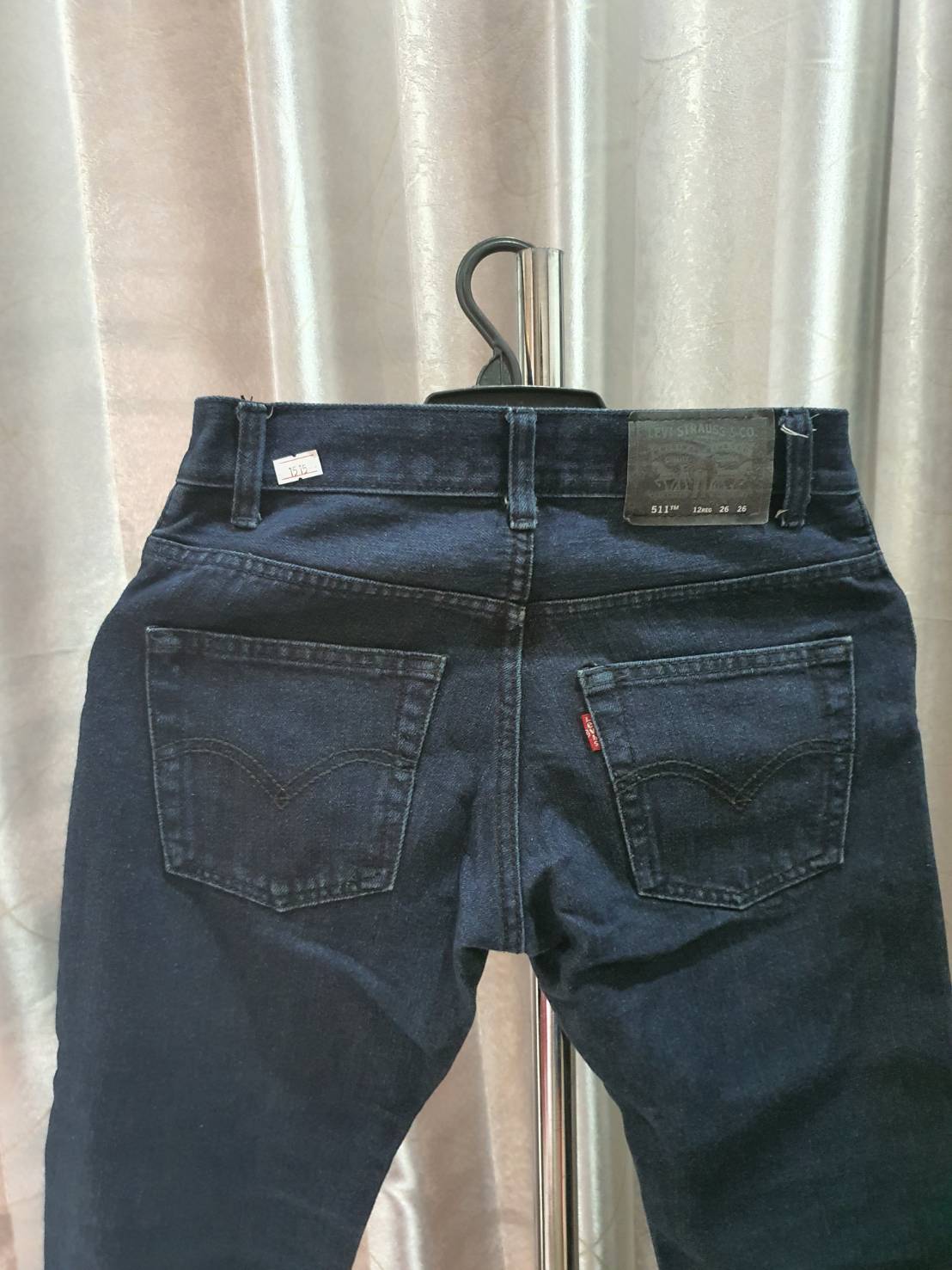 FF06007 กางเกงยีนส์ แบรนด์เนมมือสอง Levi 511 skinny เอว 27 นิ้ว
