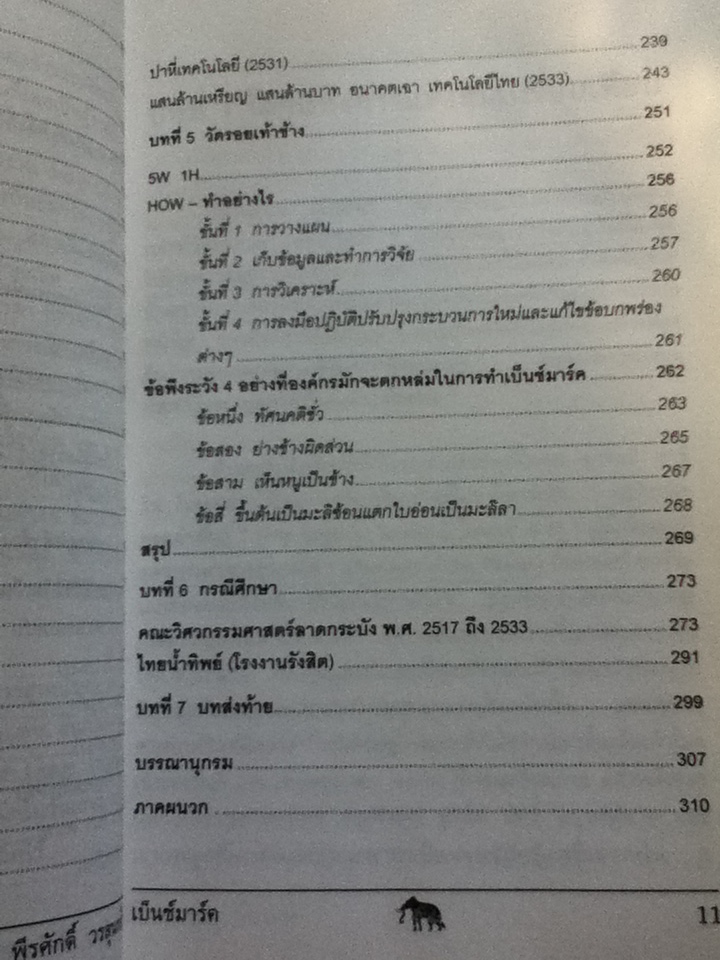 วัดรอยเท้าช้าง BENCHMARKING