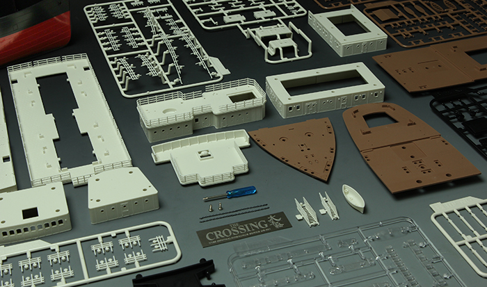 โมเดลเรือ Meng Model ขนาด 1/150 OS-001 The Crossing