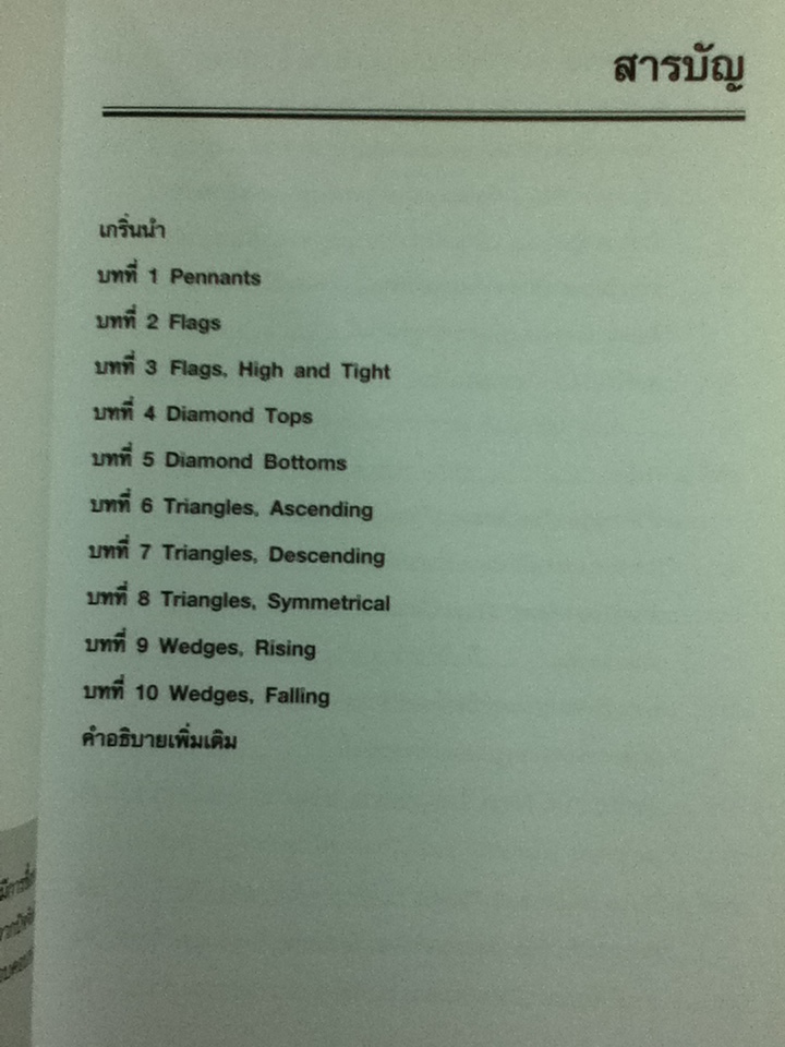 10 ชาร์ตแพทเทิร์น เพื่อการวิเคราะห์หุ้น/ Smart Investor