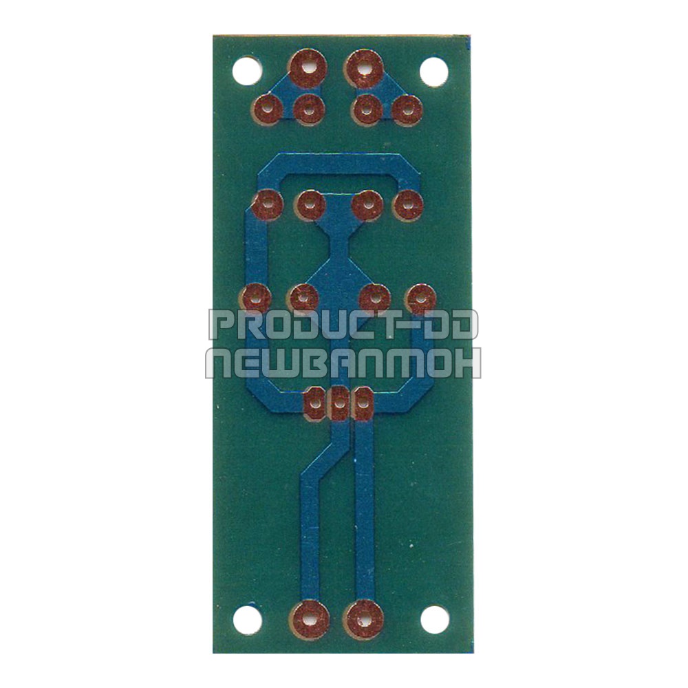 แผ่นปริ้นท์เปล่า DIY วงจรแปลงไฟ DC Regulator IC 7805-7824 ขนาด 2.9x6.7 ซม.