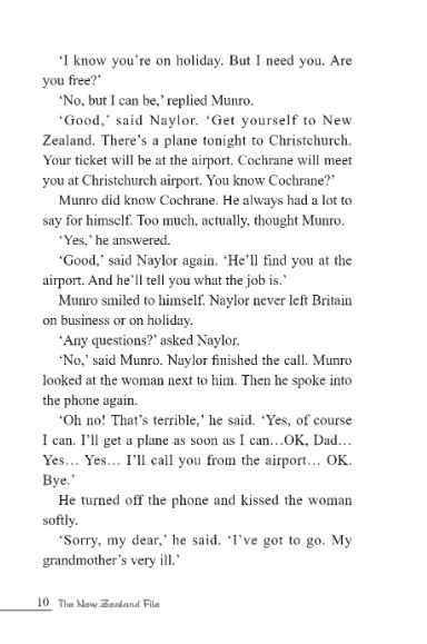 หนังสืออ่านนอกเวลาภาษาอังกฤษเรื่อง The New Zealand File (ระดับ 2) The New Zealand File (Level 2)