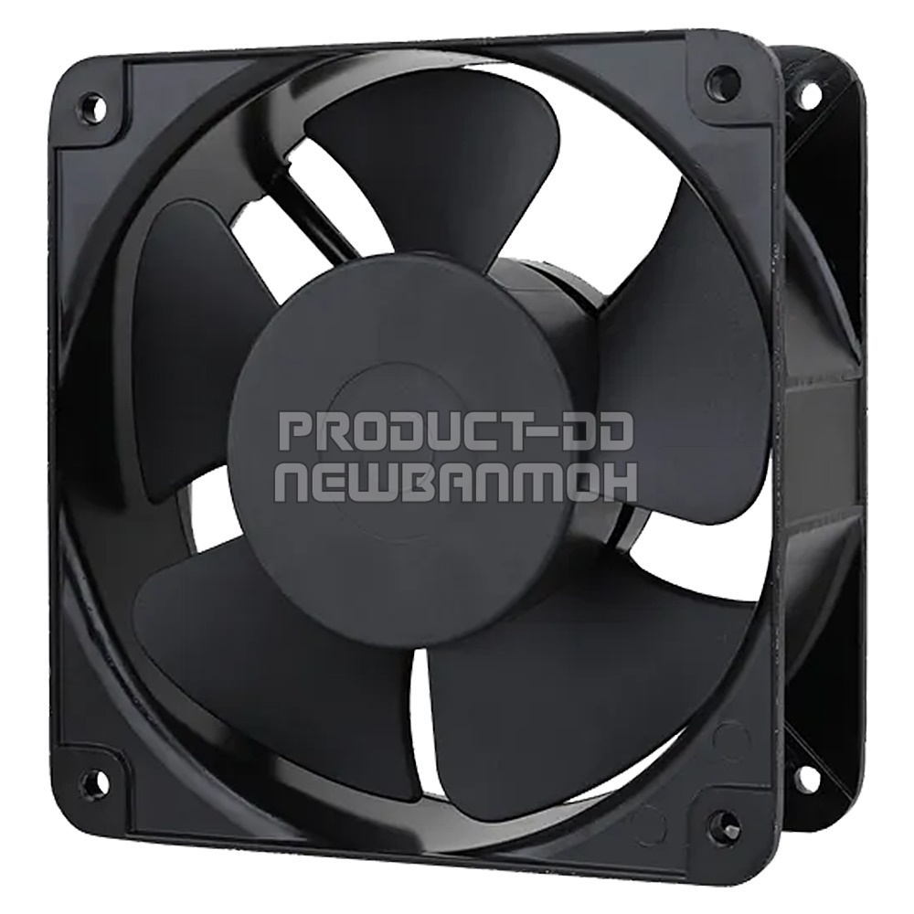 พัดลมระบายความร้อน AC 220V 18060HBL บอลแบริ่ง Ball Bearing ขนาด 7 นิ้ว (18x18x6 ซม.)