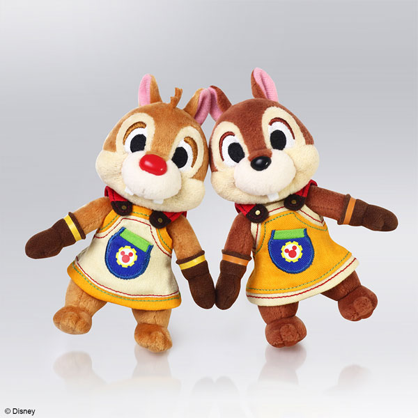 Kingdom Hearts Series Plush [KH III Chip & Dale](Pre-order)