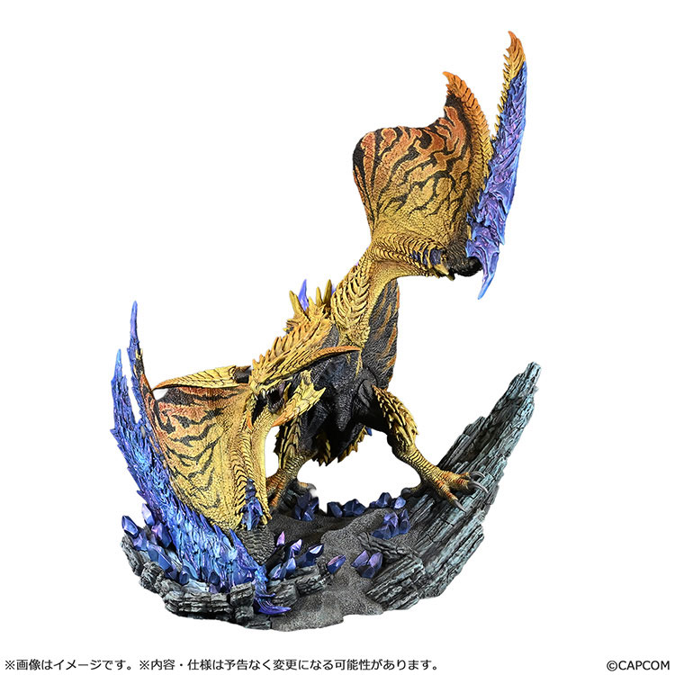 Capcom Figure Builder Creator's Model Monster Hunter Wilds Shining Thunder Wyvern Rey Dau Complete Figure(Pre-order)(Single Shipment)