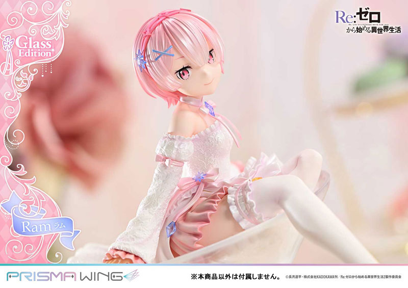 PRISMA WING Re:ZERO -Starting Life in Another World- Ram Glass Edition 1/7 Complete Figure(Pre-order)