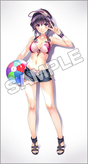 [Bonus] Saekano: How to Raise a Boring Girlfriend Flat Michiru Hyodo Swimsuit Ver. 1/7 Complete Figure(In-stock)