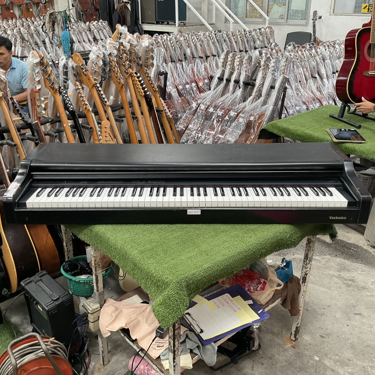 เปียโน Technics : SX-PX55 สินค้าไม่พร้อมใช้งาน (ต้องซ่อม)