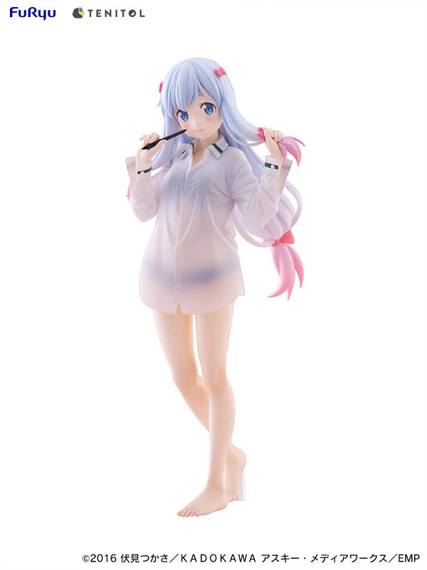 TENITOL TALL Eromanga Sensei Sagiri Izumi Shirt ver. Complete Figure(Pre-order)