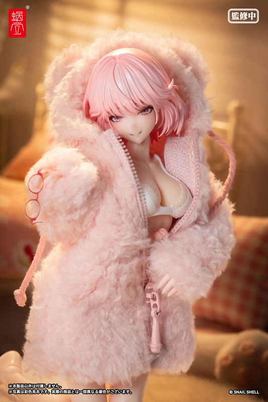 "G.N.PROJECT" Option Costume Teddy Bear Coat (Light Pink Ver.) (DOLL ACCESSORY)(Provisional Pre-order)