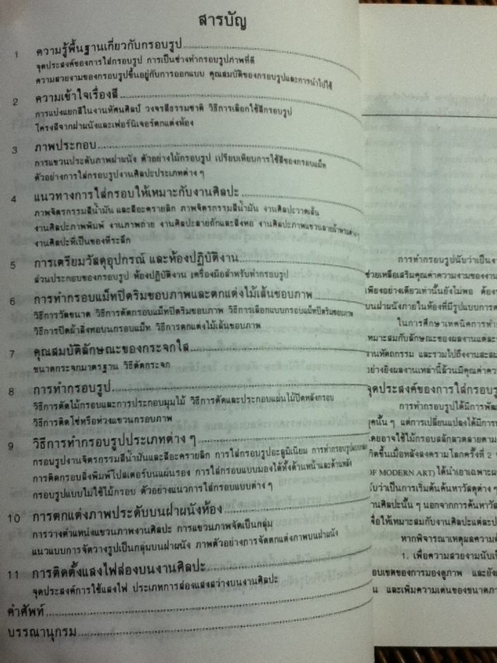 เทคนิคการใส่กรอบรูปและการตกแต่งภาพบนฝาผนัง/ ไพศาล ชุ่มสุวรรณ
