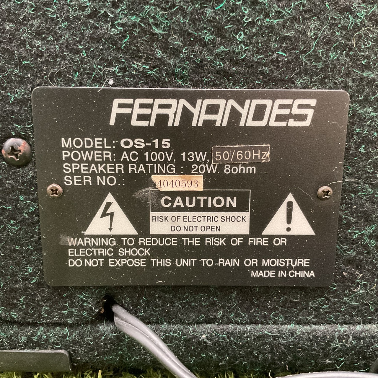 แอมป์กีต้าร์ FERNANDES : OS-15