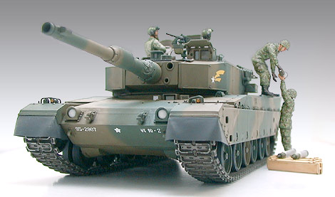 โมเดลรถถังทามิย่า ขนาด 1/35 Tamiya TA35260 Tamiya JGSDF Type 90 Tank - Ammo Loading Crew