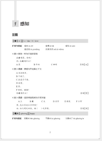 หนังสือเตรียมสอบคำศัพท์ HSK ระดับ 1-2 HSK词汇应试攻略（1～2级）HSK Vocabulary Prep (Level 1～2)