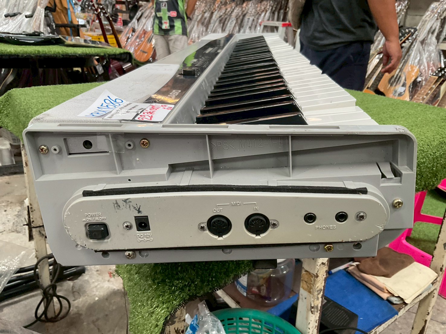 เปียโน CASIO : PX-100AW สินค้าไม่พร้อมใช้งาน (ต้องซ่อม)