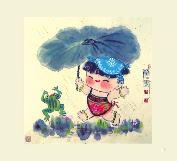 หนังสือหนูรักบทกวีภาษาจีน(สำหรับเด็ก) 中国娃娃爱诗词 Chinese Doll Love Poetry (For Kids)