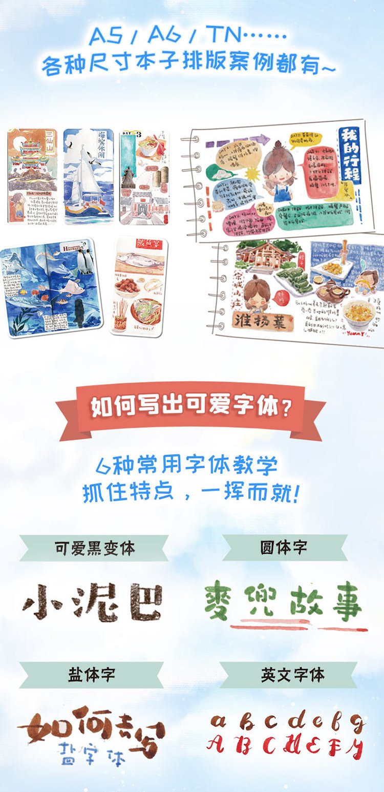 (ลดราคา-มีรอยจากการขนส่ง) หนังสือ Watercolor journal course