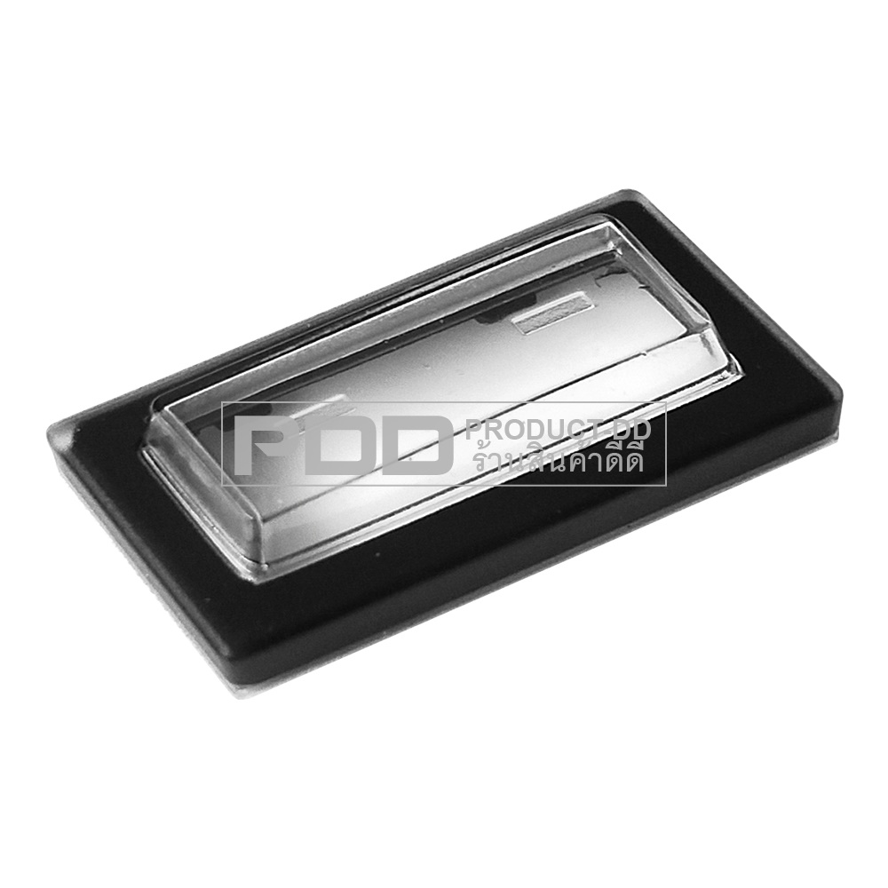 KCD3 สวิตช์กระดก ON-OFF ใหญ่ 4 ขา I-O สีแดงมีไฟ 15A 250V AC และฝาครอบกันน้ำ