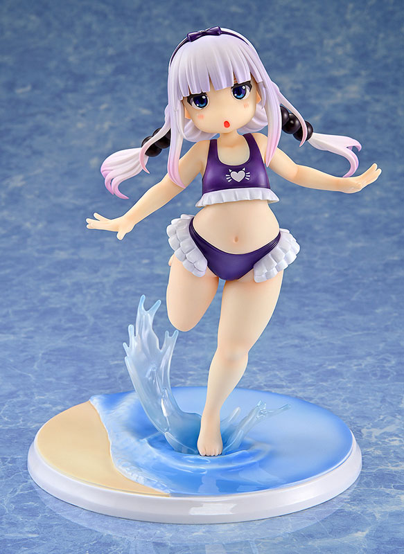 Miss Kobayashi's Dragon Maid Kanna Kamui: Excited to Wear a Swimsuit at Home Ver. (Purple) 1/6 Complete Figure(Pre-order)