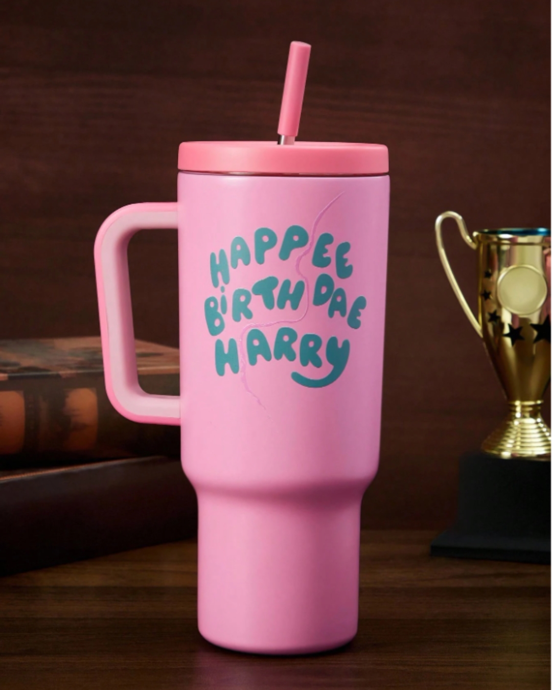[Pre-Order] Harry Potter Happee Birthdae Harry แก้วเก็บอุณหภูมิ ลายเค้ก 1200ml.