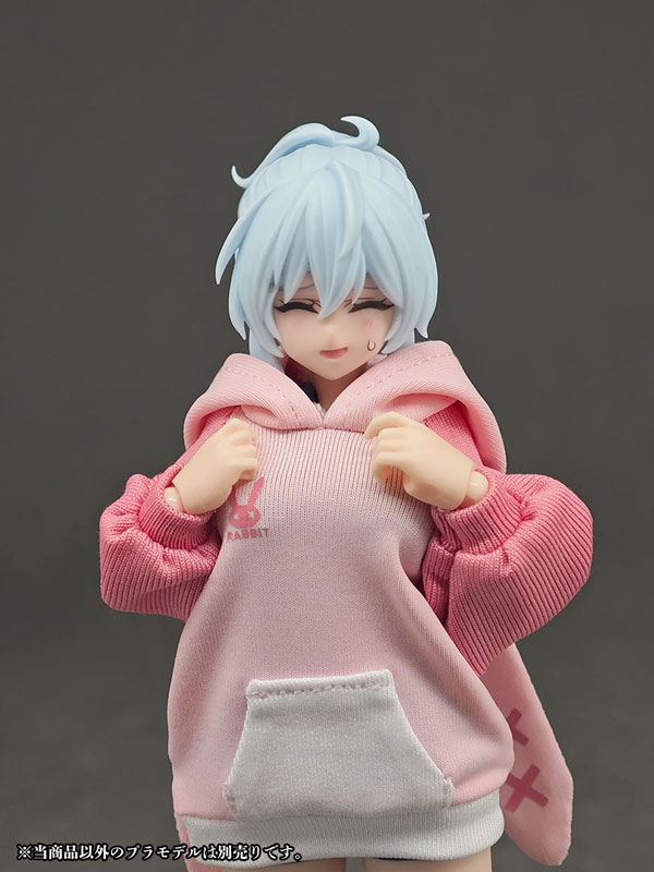 Party Animal Girl Loungewear Rabbit Hoodie (DOLL ACCESSORY)(Pre-order)