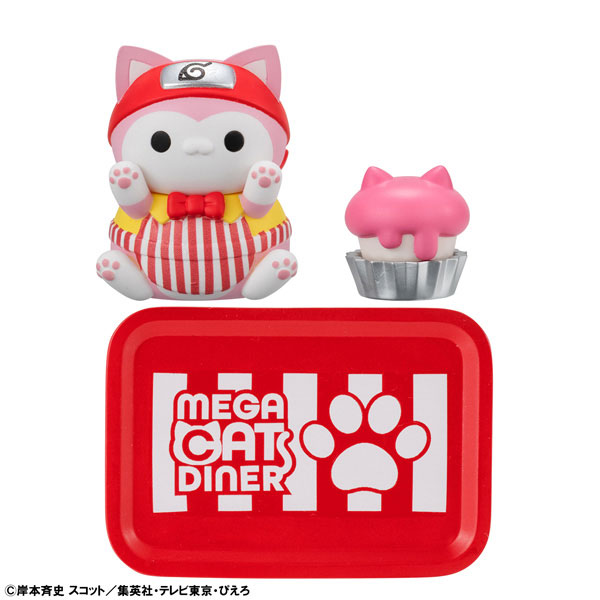 MEGA CAT PROJECT NARUTO Nyaruto! MEGACAT DINNER 6Pack BOX(Pre-order)