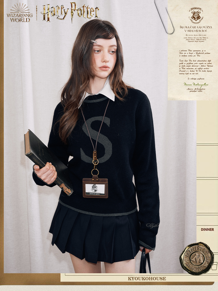 [Pre-Order] Kyouko x Harry Potter เสื้อสเวตเตอร์ตัวอักษร 2025