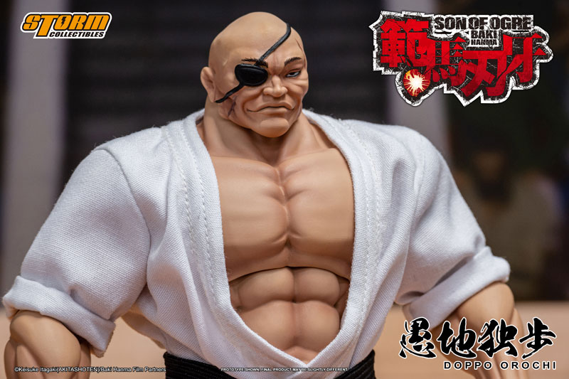 "Baki Hanma" Action Figure Doppo Orochi(Provisional Pre-order)