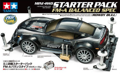 รถมินิ 4WD ทามิย่า ขนาด 1/32 Tamiya Mini 4WD TA18710 Starter Pack FM-A Balanced Spec (FM-A)