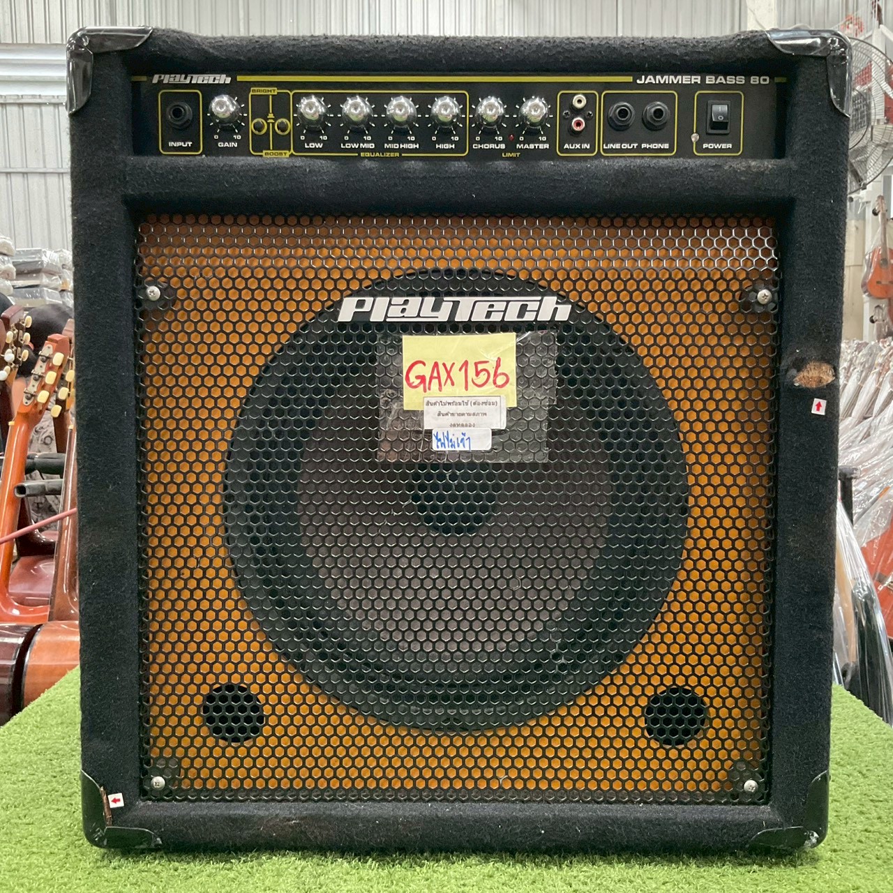 แอมป์เบส PlayTech : JAMMER BASS 80 สินค้าไม่พร้อมใช้งาน (ต้องซ่อม)