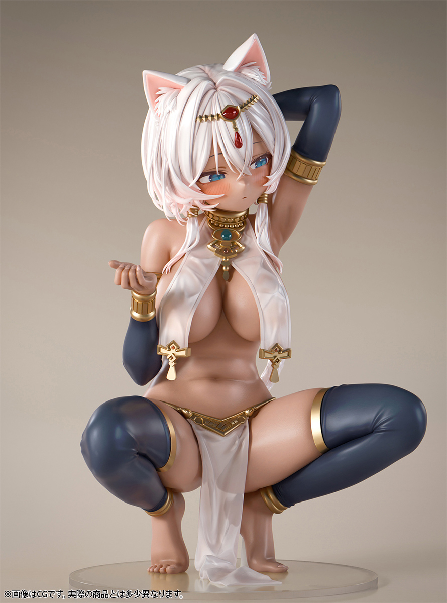Tanned Cat Girl Mao Original Character 1/6 Scale Figure(Pre-order)