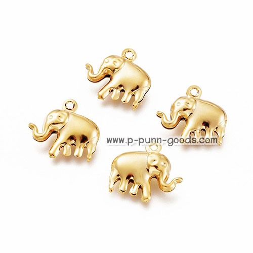 จี้ช้าง 14x15 มม.จี้สแตนเลส (Stainless Steel)