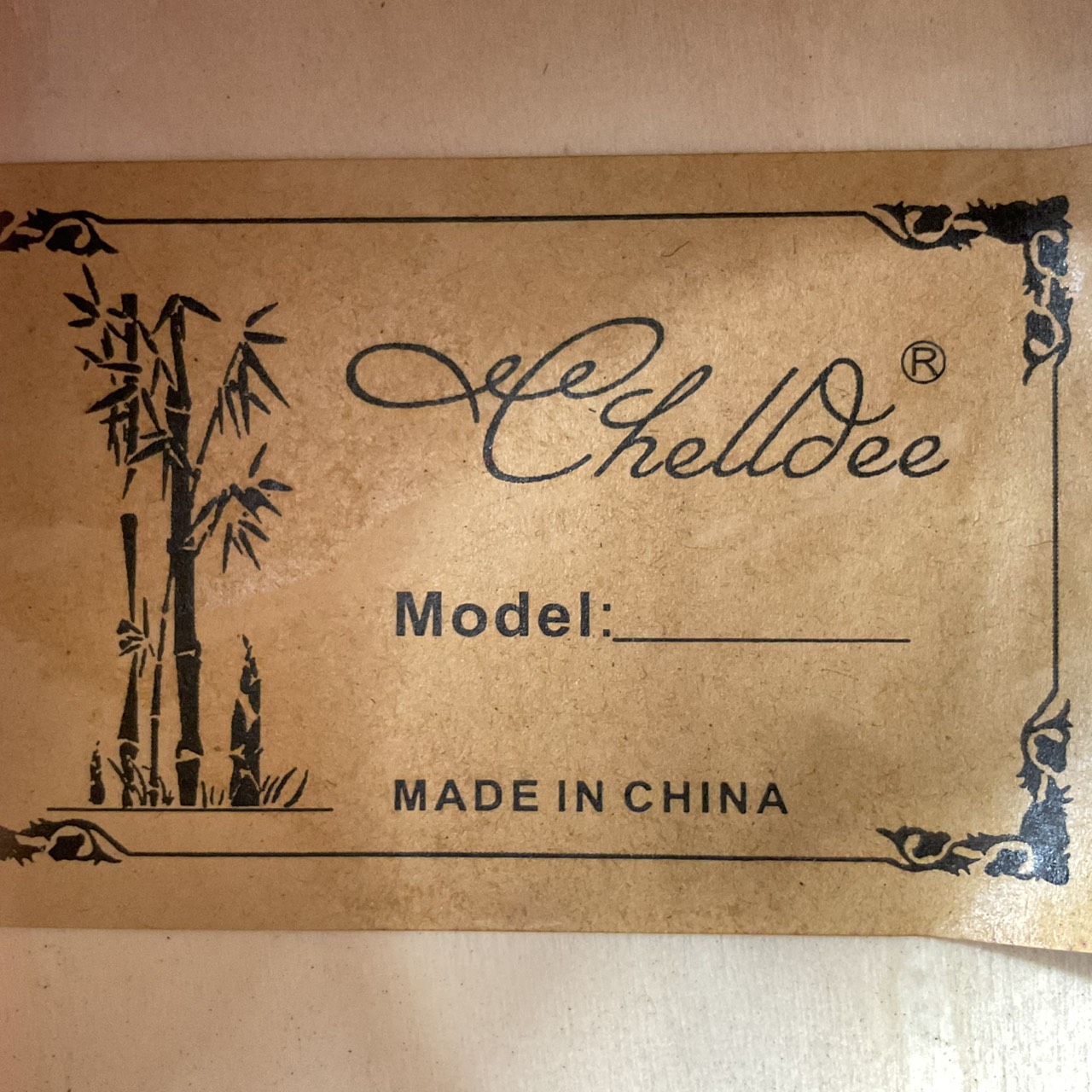 กีต้าร์โปร่ง Chelldee