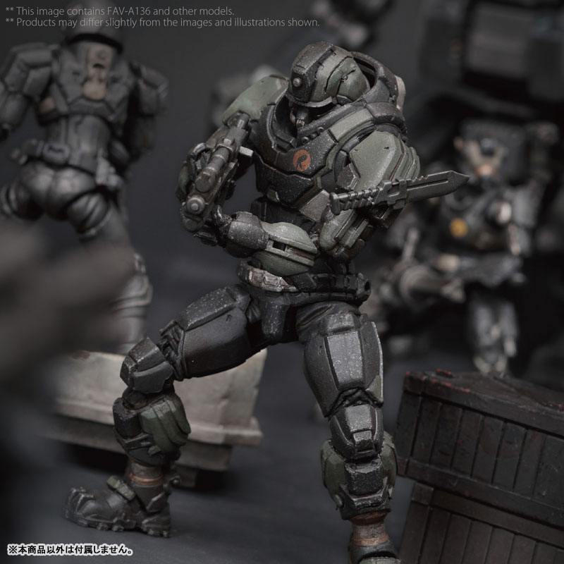 Acid Rain 1/18 Scale FAV-A136 Abaddon Reborn Trooper(Provisional Pre-order)